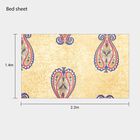 104 TC Cotton Blend Single Bedsheet, , small image number null