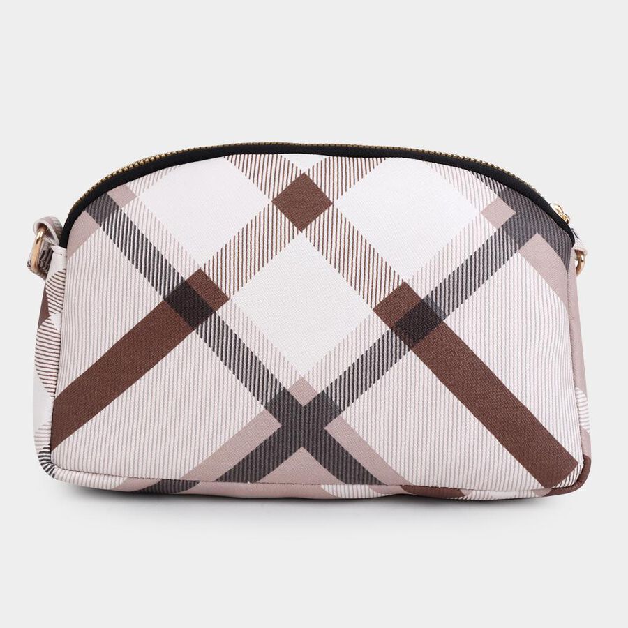 Women's Multicolor Polyurethane Sling Bag, , large image number null