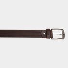 Men's Brown Leather Casual Belt, , small image number null