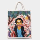Women's Printed Canvas Tote Bag, Medium, , small image number null