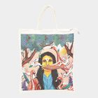 Women's Printed Canvas Tote Bag, Medium, , small image number null