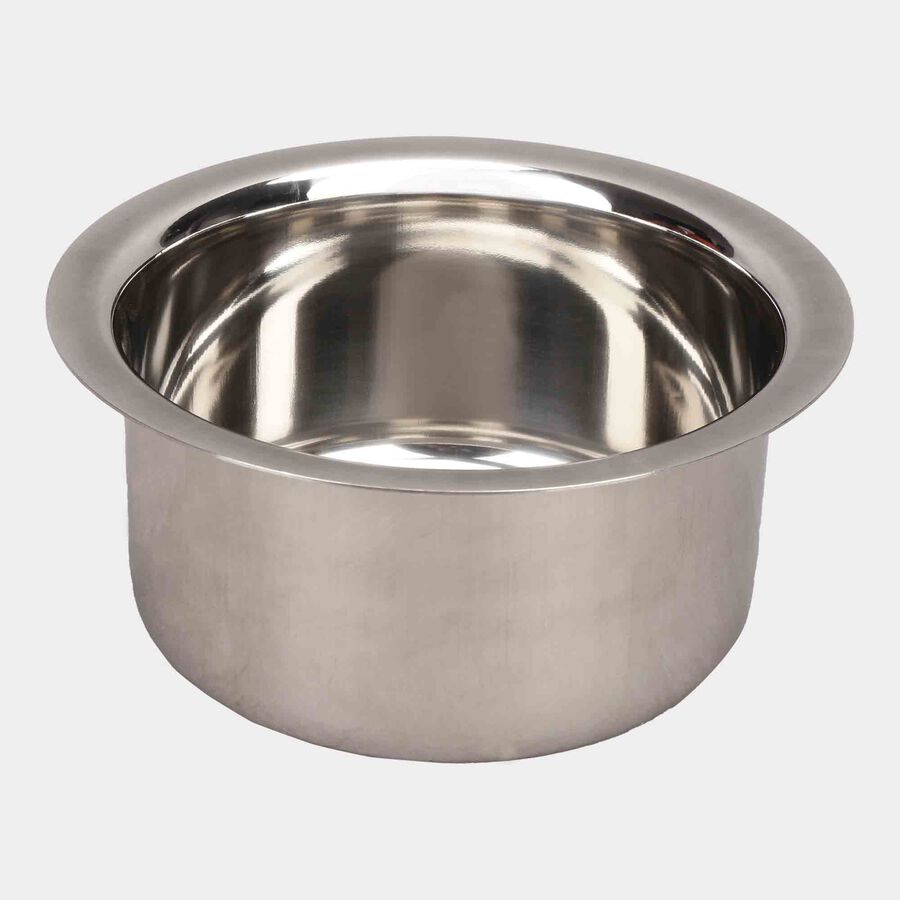 Stainless Steel Tope (Patila) - 1 L, Induction Compatible, , large image number null