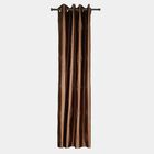 7ft. Brown Microfiber Door Curtain, , small image number null