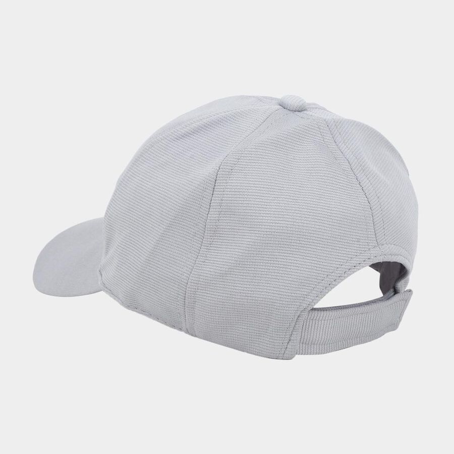 Men's Grey Fabric Cap, , large