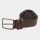 Men's Brown Polyurethane Casual Belt, , small