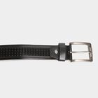 Men's Black Polyurethane Casual Belt, , small image number null