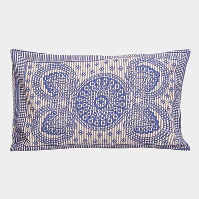 Printed Cotton Pillow Cover