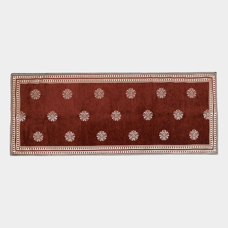 Brown Polyester Sofa Cover, , large