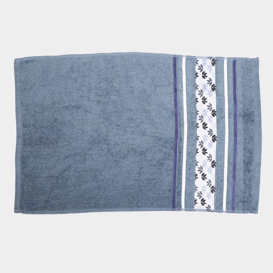 380 GSM Blue Cotton Hand Towel, , large