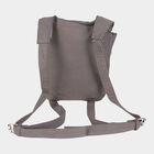 Men's Grey Canvas Sling Bag, , small image number null