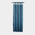9 ft. Blue Polyester Curtain, , small image number null