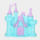 Kid's Light Blue Plastic Doll House, , small