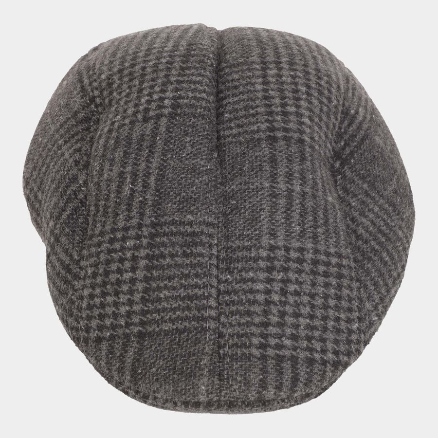 Acrylic/Wool Men Men Cap, Grey, , large image number null