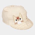 Kids' Off-white Nylon Cap, , small image number null