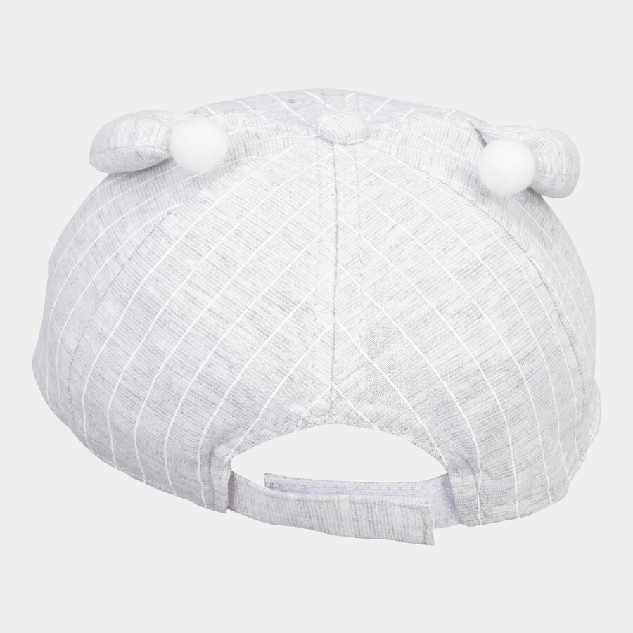 Kids' Brown Fabric Cap, , large image number null