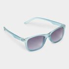 Kid's Plastic Clear Glass Wayfarer Sunglasses, , small image number null