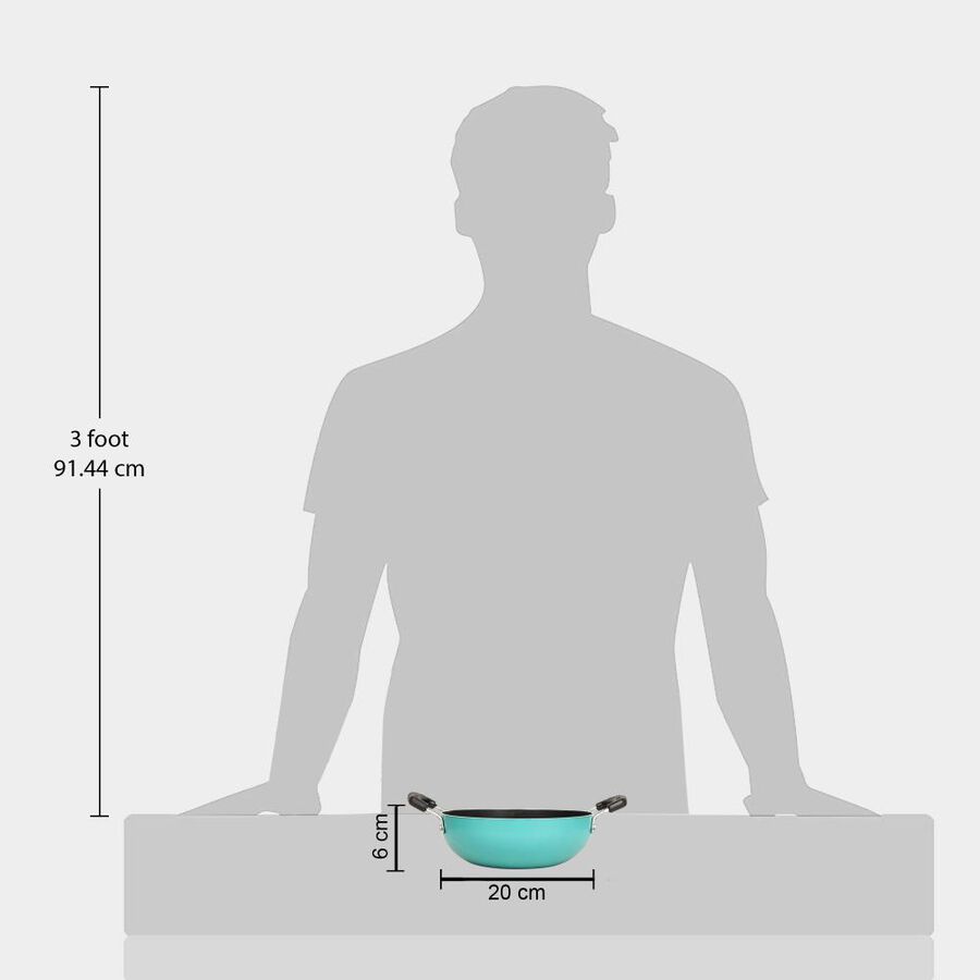 1 L Non-Stick Kadhai, , large image number null