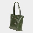 Women's Polyurethane Tote Bag, Textured, Medium Size, , small image number null