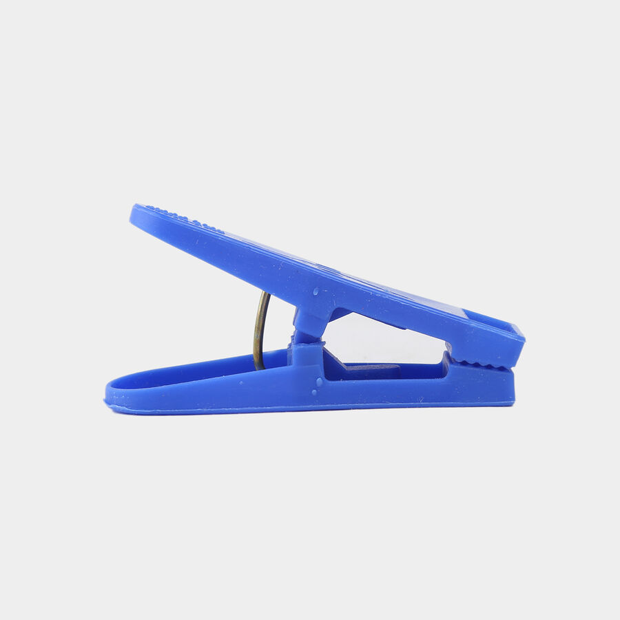 12 Plastic Cloth Clips - Color/Design May Vary, , large image number null