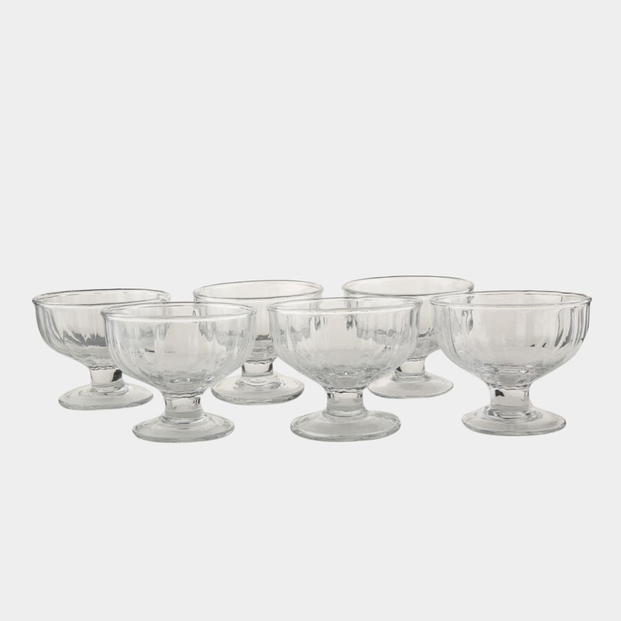 200 ml Glass Bowl, Set of 6, , large image number null