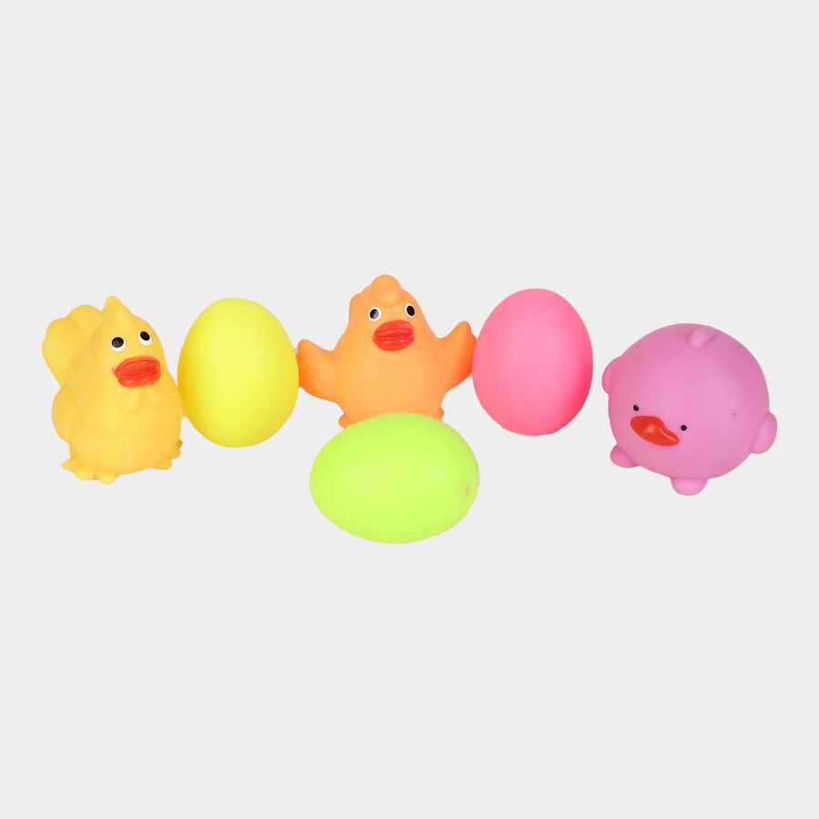Baby Bird Squeeze Toys, Set of 6, , large image number null