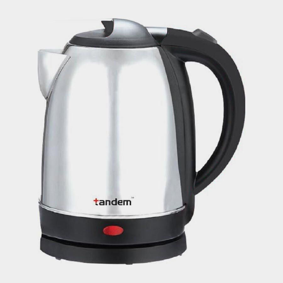 Tandem Electric Kettle 1.8L Stainless Steel Vishal Mega Mart India
