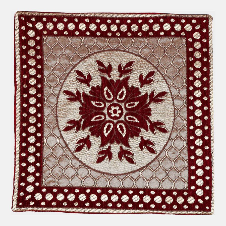Jacquard Microfiber Cushion Cover, , large image number null