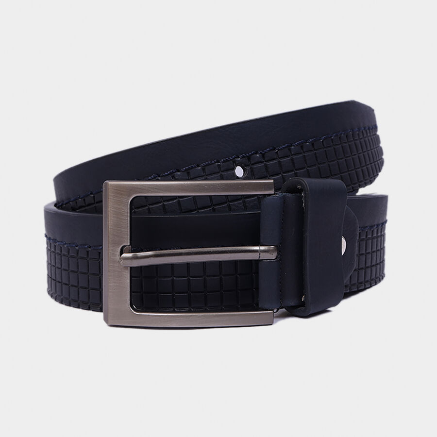 Men Casual Blue Belt (32 in.), , large image number null