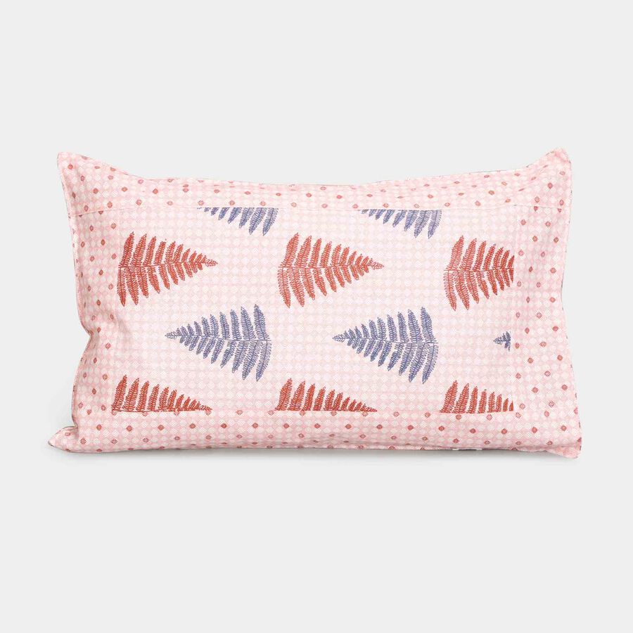 Pink Cotton Blend Pillow Cover, , large image number null