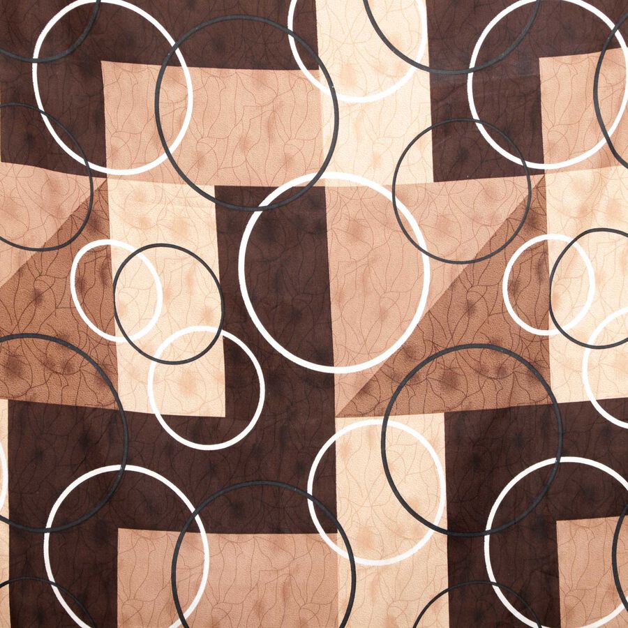Brown Microfiber Single Bedsheet, , large image number null
