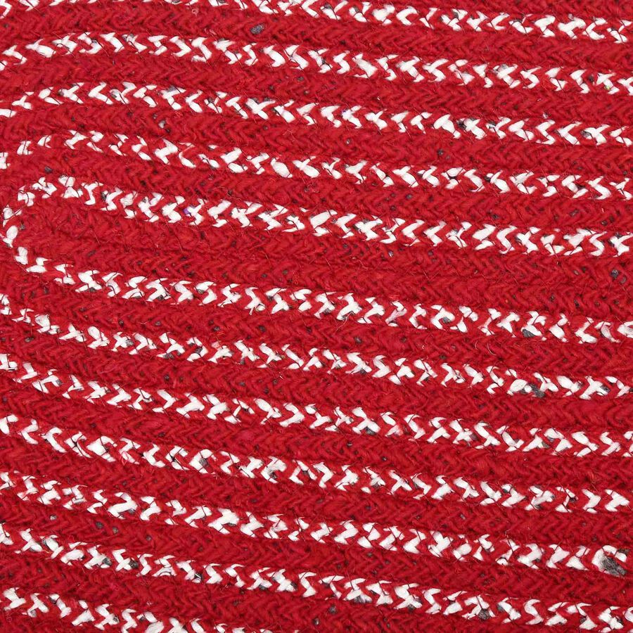 Maroon Polyester Cotton Door Mat, , large image number null