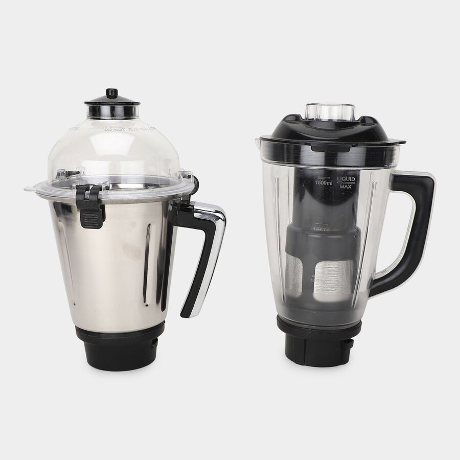 Mixer Grinder 1000W 4 Jar, Heavy duty 100% Copper motor, Blending Jar with Fruit filter, , large
