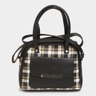 Women's Black Polyurethane Sling Bag, , small image number null