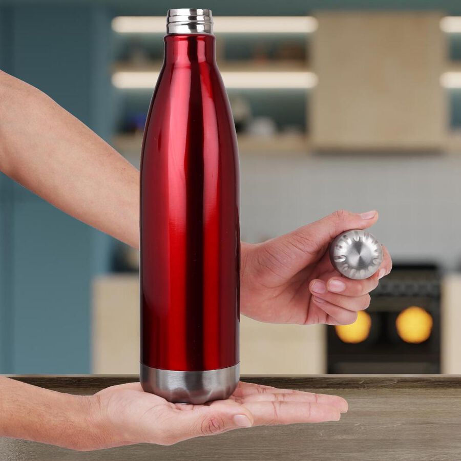 1 Piece 1 L Steel Water Bottle, , large image number null