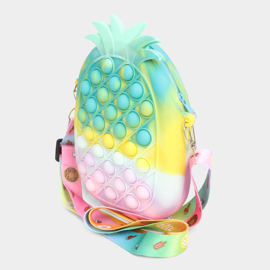 Kid's Pineapple Popit Bag - Color/Design May Vary, , large image number null