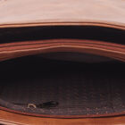 Women's Tan Polyurethane Tote Bag, , small image number null