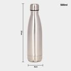 500 ml Steel Insulated Bottle | 24 Hours Hot and Cold Water Bottle, , small image number null