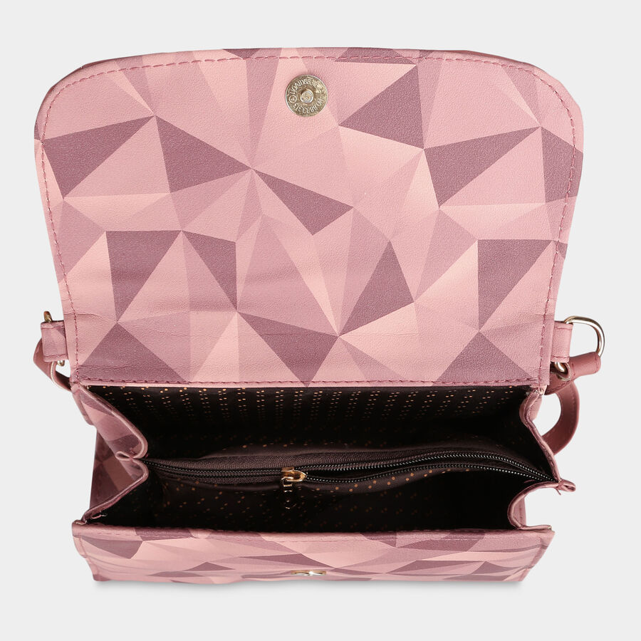 Women's Polyurethane Envelope Sling Bag, , large image number null