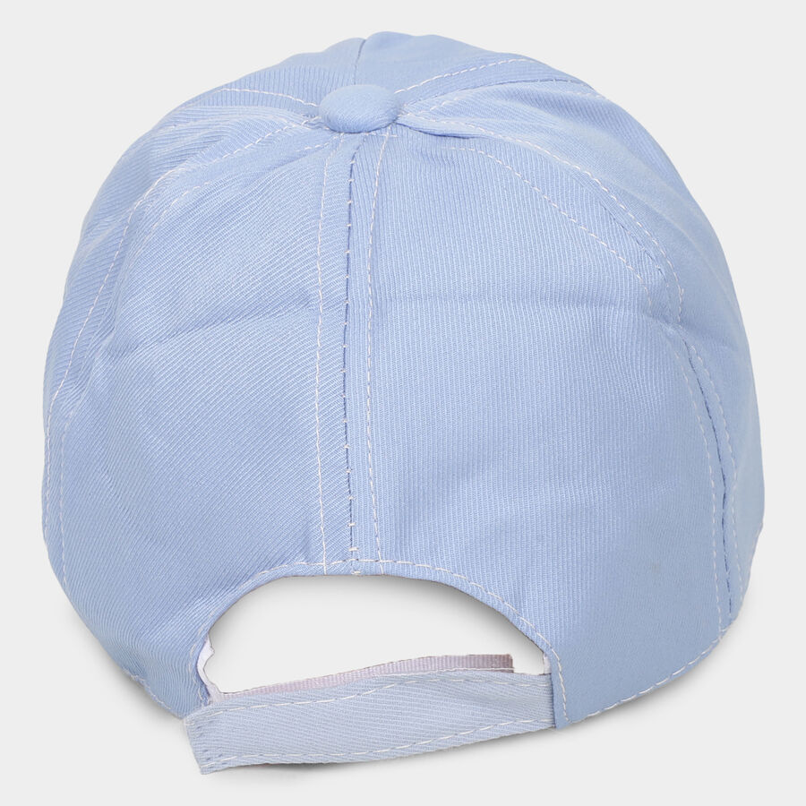 Kid's Blue Fabric Cap, , large image number null