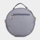 Women's Grey Polyurethane Sling Bag, , small image number null