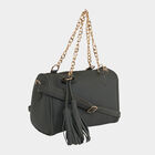 Women's Polyurethane Zipper Sling Bag, , small image number null