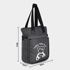 Black Fabric-Polyester Shopping Bag, , small