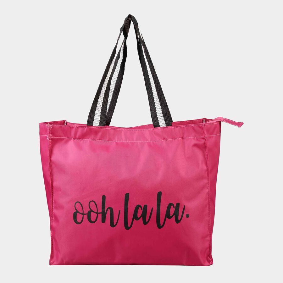 Pink Fabric-Nylon Bag, , large image number null