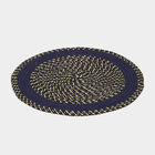 Blue Polyester Door Mat, , small image number null