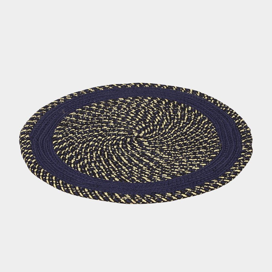 Blue Polyester Door Mat, , large image number null
