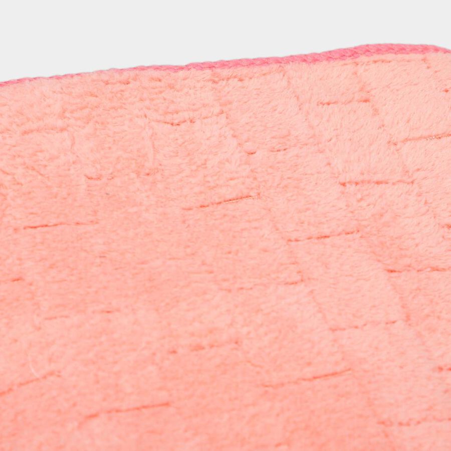 200 GSM Pink Microfiber Bath Towel, , large