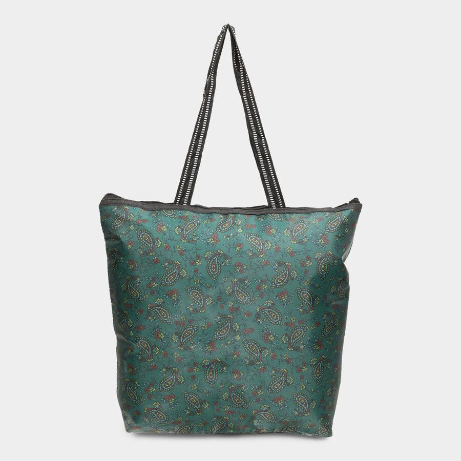 Women's Green Fabric-Polyester Tote Bag, , large image number null