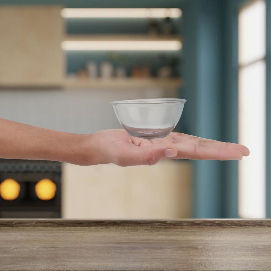 Home Finery 130 ml Glass Bowl Vishal Mega Mart India