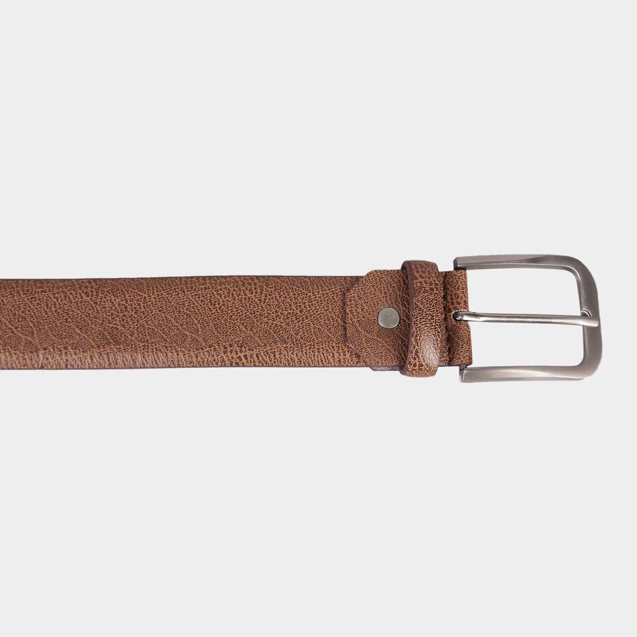 Men's Brown Polyurethane Casual Belt, , large image number null