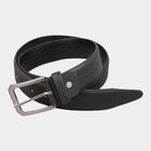 Men's Black Polyurethane Casual Belt, , small image number null